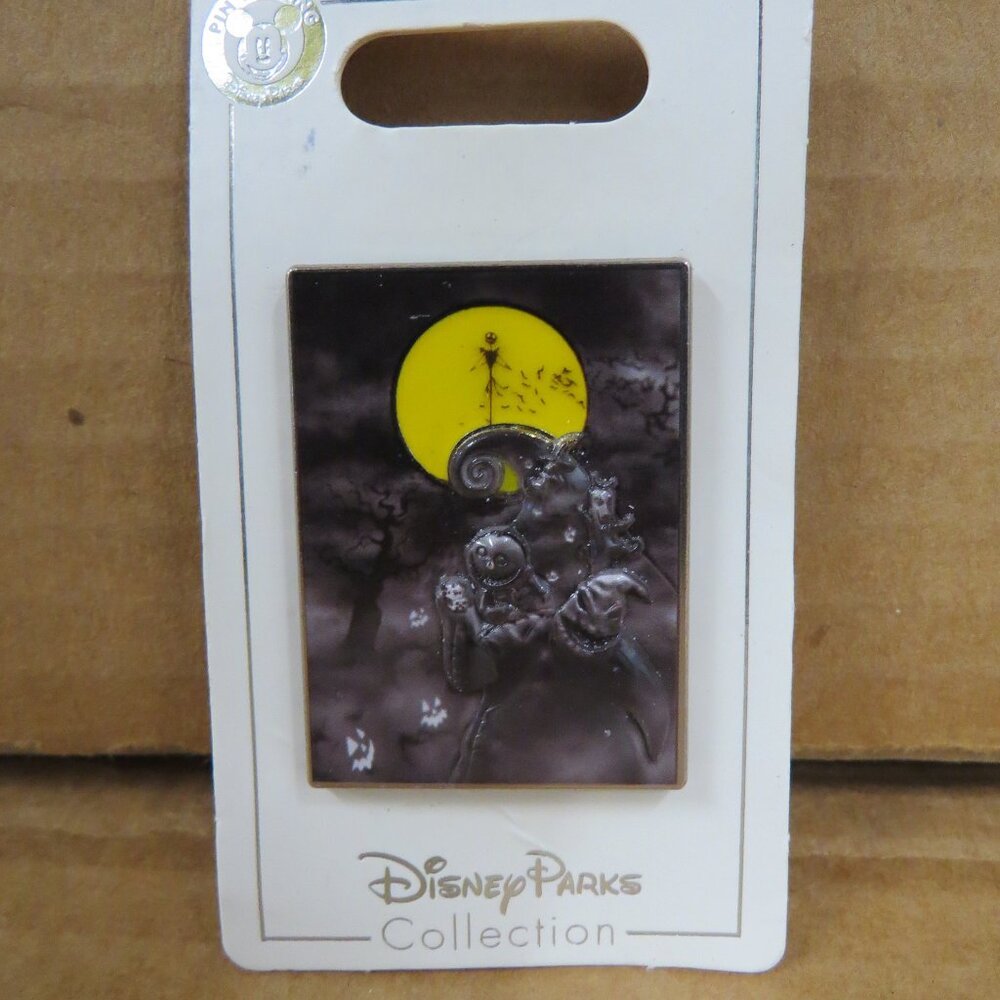 Collectible Pin: Disney Parks Nightmare Before Christmas Oogie Boogie & Jack NWT